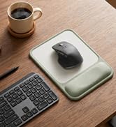 ErgoComfort Gel Mouse Pad with Wrist Rest
