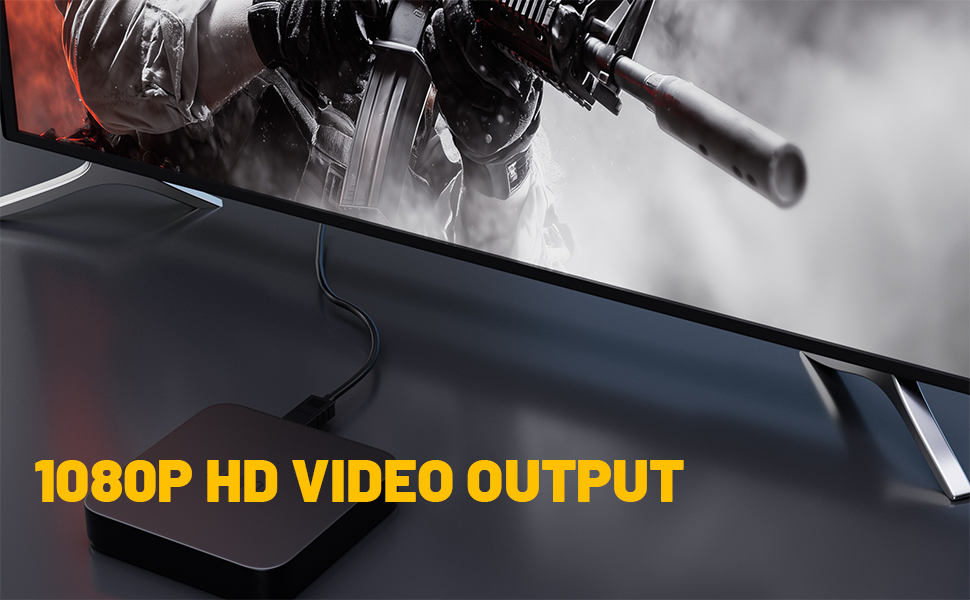 HDMI to RCA Cable with Built-in Converter