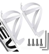 YTDSUP Bike Water Bottle Holders 2 Pack, Universal Bikes Cup Holders Cages, Ultra-Light Water Bot...