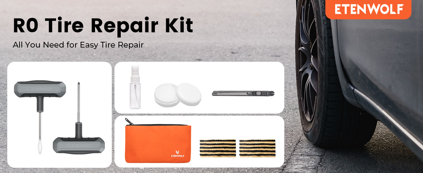 tire plug kit tire repair kit with plugs flat tire repair kit motorcycle truck accessories