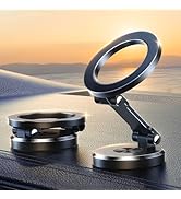 JOYROOM Fits iPhone 16/16 Pro Max MagSafe Car Mount, [All Metal &amp; 360° Adjustment] Magnetic Phone...