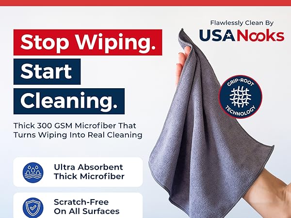 Stop Wiping. Start Cleaning.