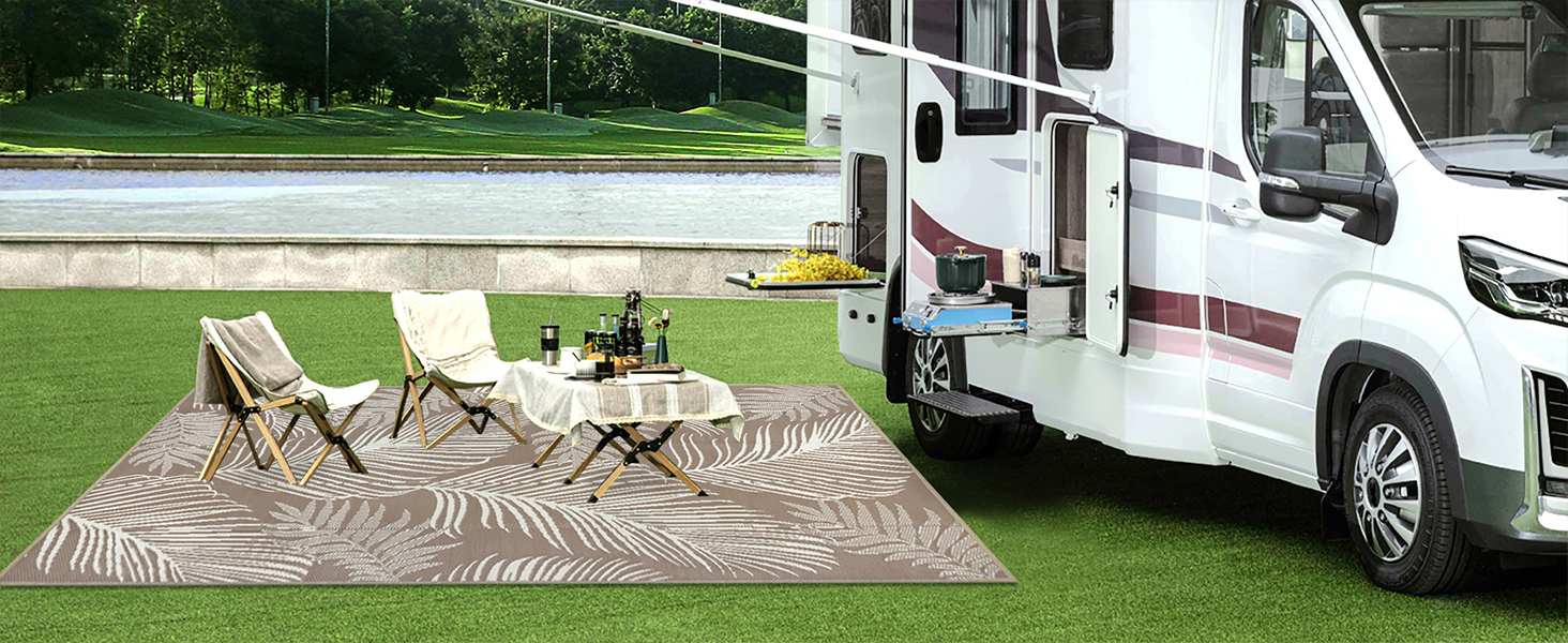 camping rugs for outside your rv
