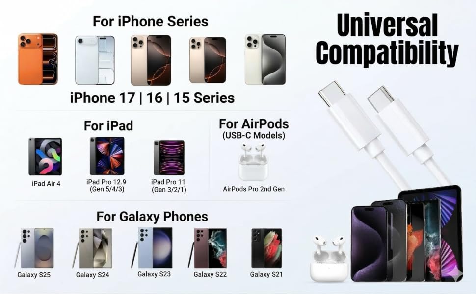 Universal USB-C Power: One Cable for Your Entire Ecosystem