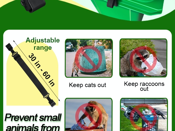 trash can locks for animals