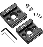 SmallRig Cold Shoe Mount (2pcs Pack) with 1/4"-20 Thread for Camera Cage Flash LED Monitor Microp...