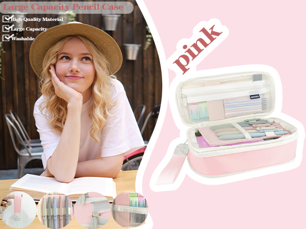 Pastel Pencil Case
