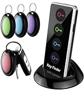 Lost Remote Finder, Remote Control Finder Locator with LED Light | 131ft RC Range Key Finder Loca...