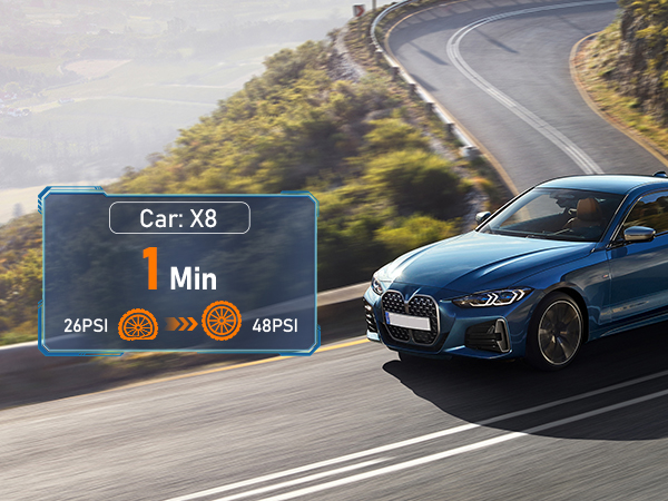 Tire Inflator Portable Air Compressor