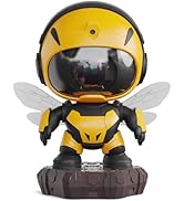 Mooyran Bee Robot Galaxy Light Projector - Aurora Northern Night Light for Bedroom, Tiktok Space ...