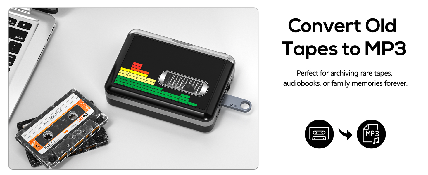 cassette to mp3 converter