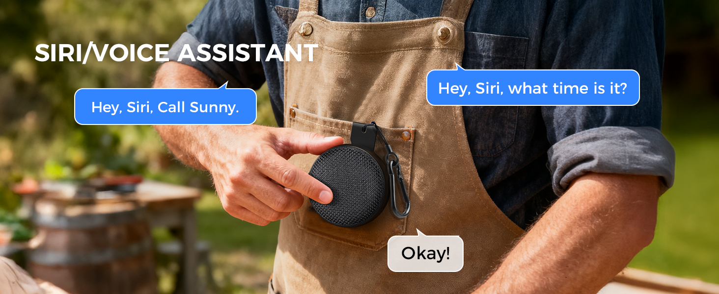 bluetooth clip on speaker