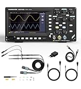 HANMATEK 2 in1 DOS1102S Digital Storage Oscilloscope with Built-in Waveform Generator, 110MHz Ban...