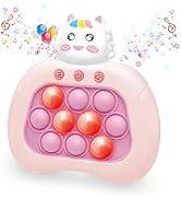 Intoypad Unicorn Quick Push Pop Fidget Game Toys, Light Up Fidget Toy with 1 Min Auto-Off Electri...