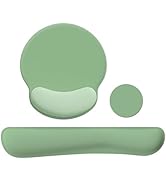 AORTDES Ergonomic Keyboard Mouse Pad Wrist Rest Support Set for Laptop/Computer/Desktop,Memory Fo...