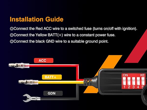 hardwire kit PS-01 Installation Guide
