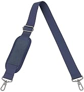 RAINYEAR 59 Inch Shoulder Strap, Adjustable Soft Padded Replacement Shoulder Strap with Metal Hoo...