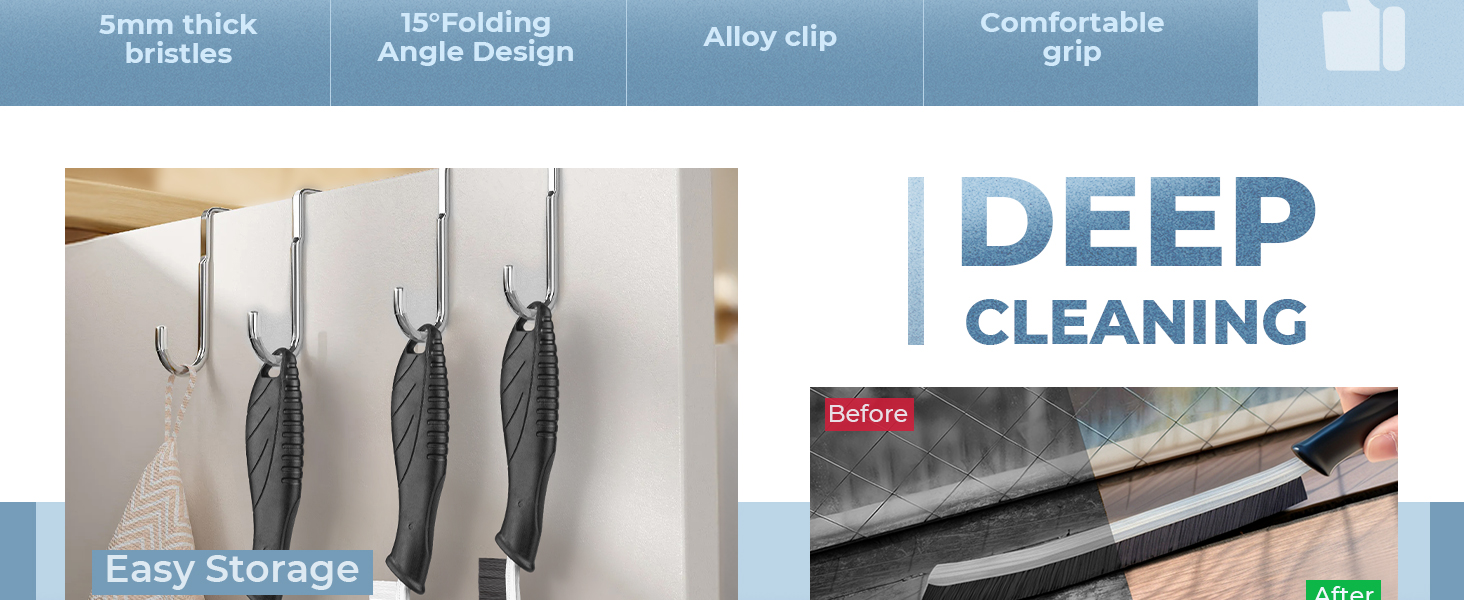 Thin Gap Cleaning Brush