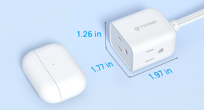 compact extension cord