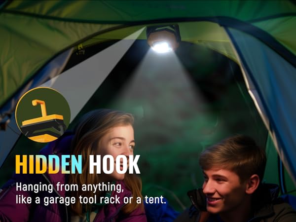 HIDDEN HOOK at the bottom of the stand
