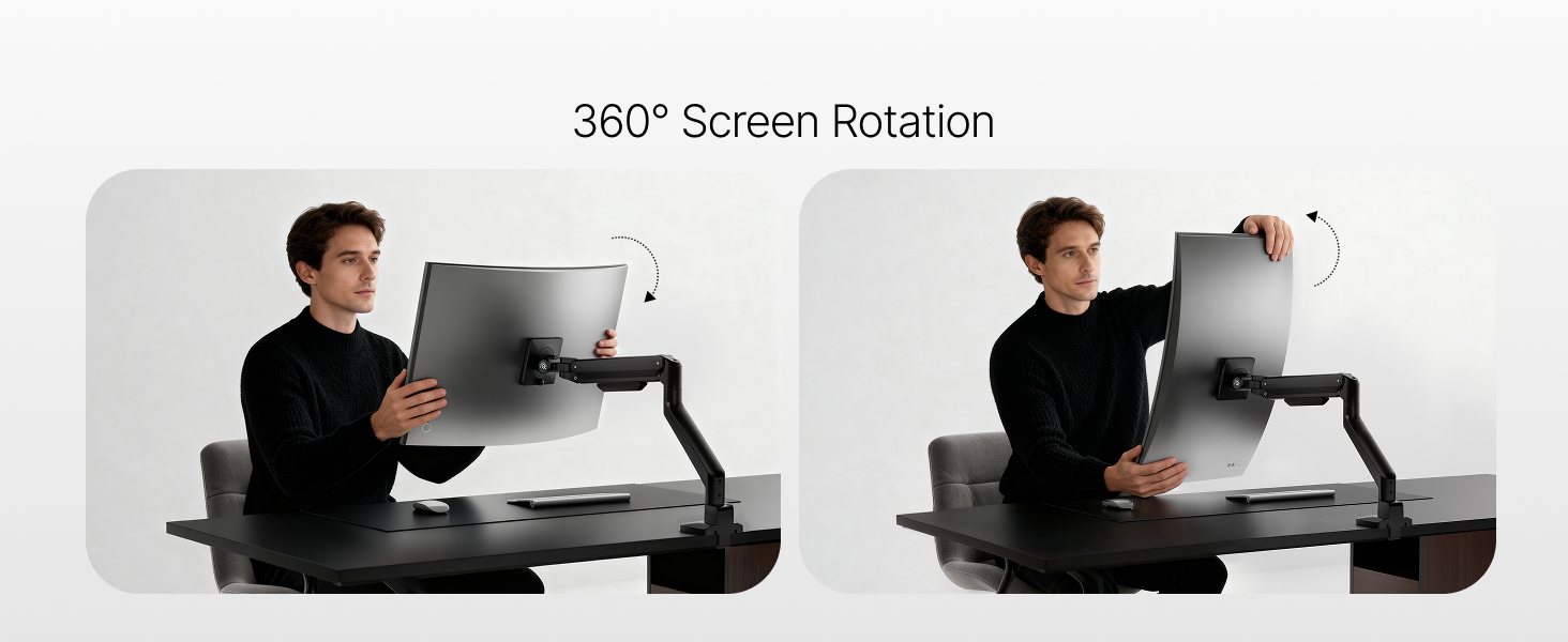 single monitor mount