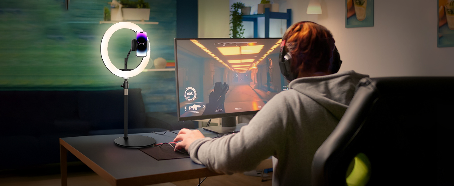 light ring with stand