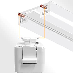 J type track lighting heads