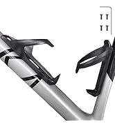 Mixed Bike Water Bottle Cage Holder 2 Pack, Carbon Fiber Reinforced, Lightweight Universal Road B...