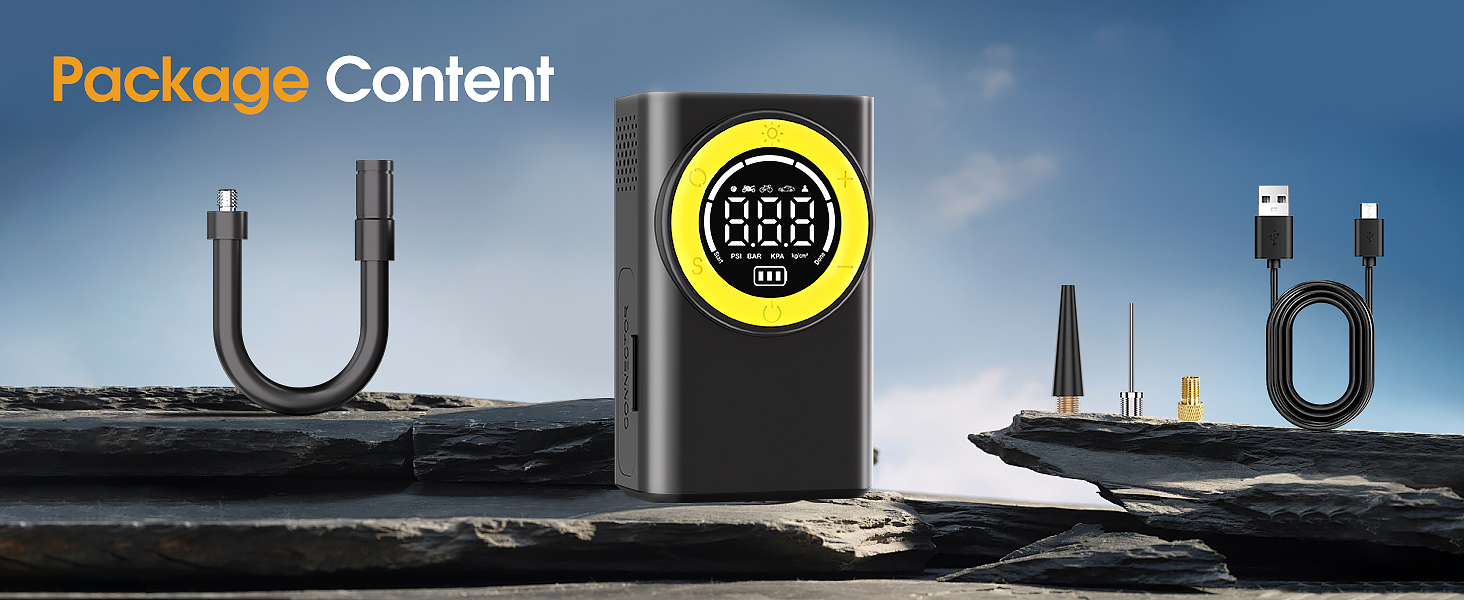 Tire Inflator Portable Air Compressor