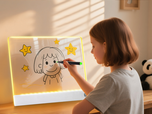 Led Drawing Board for Kids with Stand