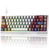 L98 Wireless Gaming Keyboard, 98 Keys Mechanical Keyboard with Smart Display and Knob, Bluetooth/2.4...