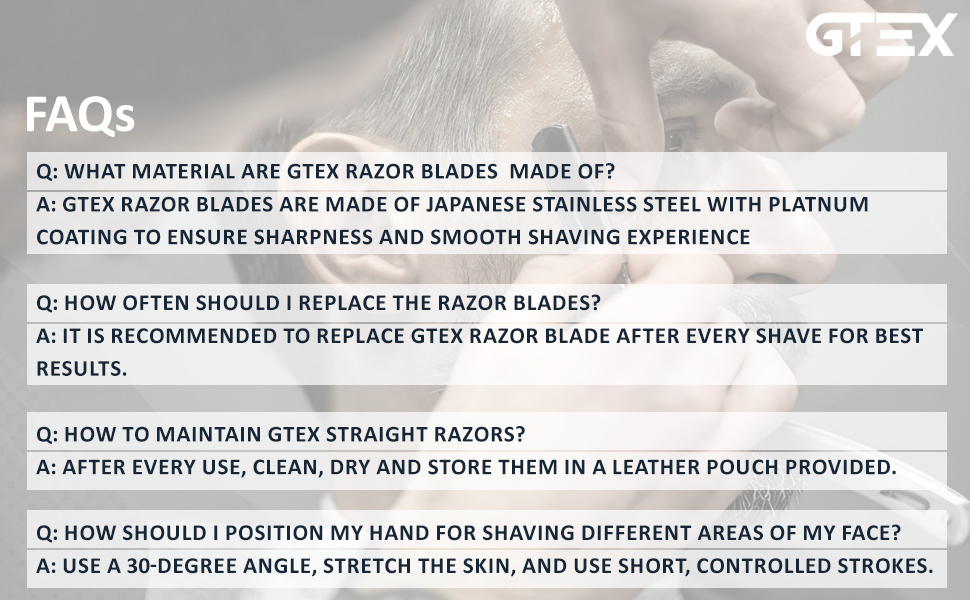Straight Razor for Barber 