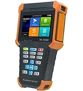 Eversecu Portable 5 in 1 CCTV Tester Support Upt to 4K IP Camera & 720P/1080P/3mp/4mp/5 Megapixel...
