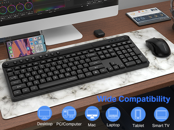 wireless keyboard and mouse combo