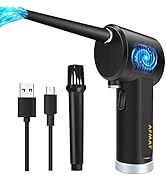 AFMAT Cordless Air Duster, Compressed Air Can for Computers, Rechargeable Air Duster for Computer...