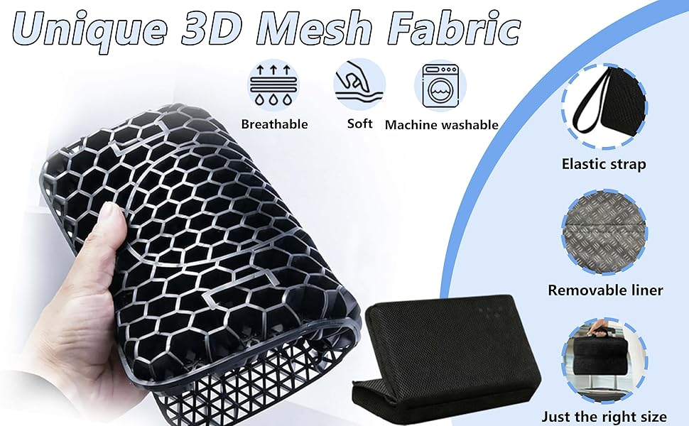 portable gel seat cushion