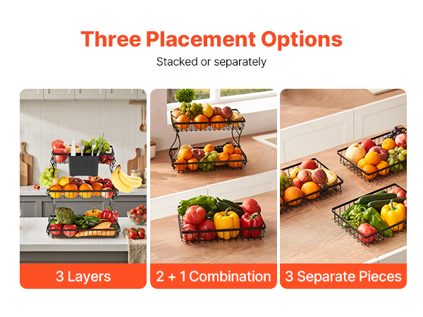 countertop fruit basket