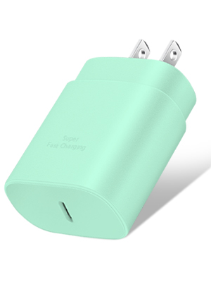 usb c charger purple