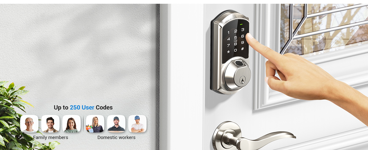 smart door locks for front door