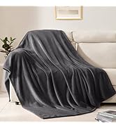 BEAUTEX Fleece Throw Blanket for Couch Sofa or Bed Throw Size, Soft Fuzzy Plush , Luxury Flannel ...