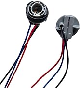 Ferianl 2PCS 1157 LED Bulb Sockets Plug, Plastic Waterproof Turn Signal Brake Light Socket, Tail ...
