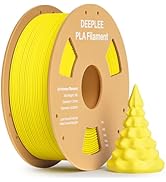 DEEPLEE PLA 1.75mm 3D Printer Filament, Dimensional Accuracy +/- 0.02mm, Neatly Wound, No Cloggin...