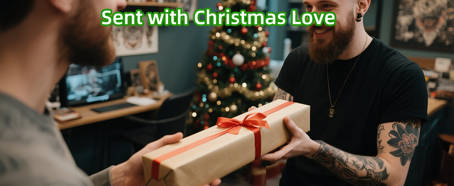 A Christmas gift for tattoo enthusiasts.