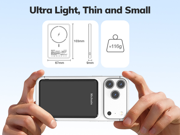 mag safe power bank stays up to cooler than conventional chargers