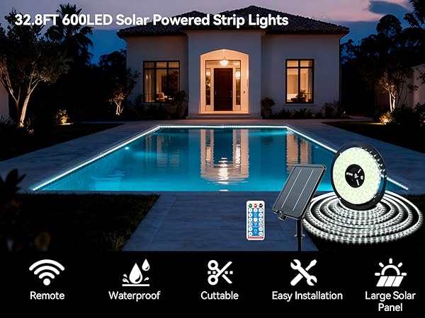 solar string lights outdoor