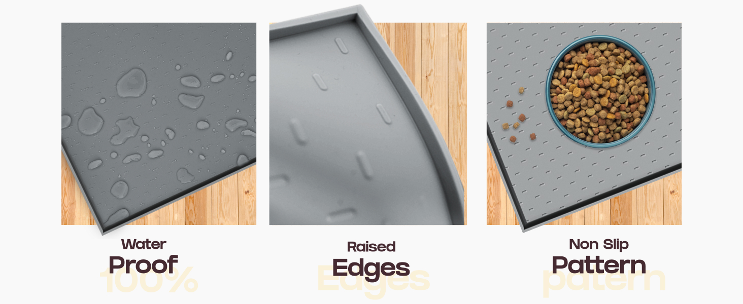PetHappily Dog Food Mat 