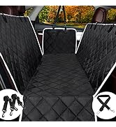 Viretec Dog Car Seat Cover for Back Seat, Dog Seat Cover Waterproof, Durable Scratch Proof, Nonsl...
