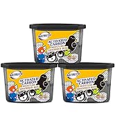 NATRUTH Moisture Absorbers with Activated Charcoal,3-Pack Portable Closet Dehumidifier, Odor Elim...