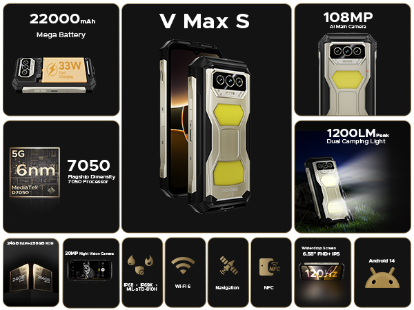 VMAXS Rugged Phone