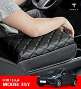 tesla center console armrest cover